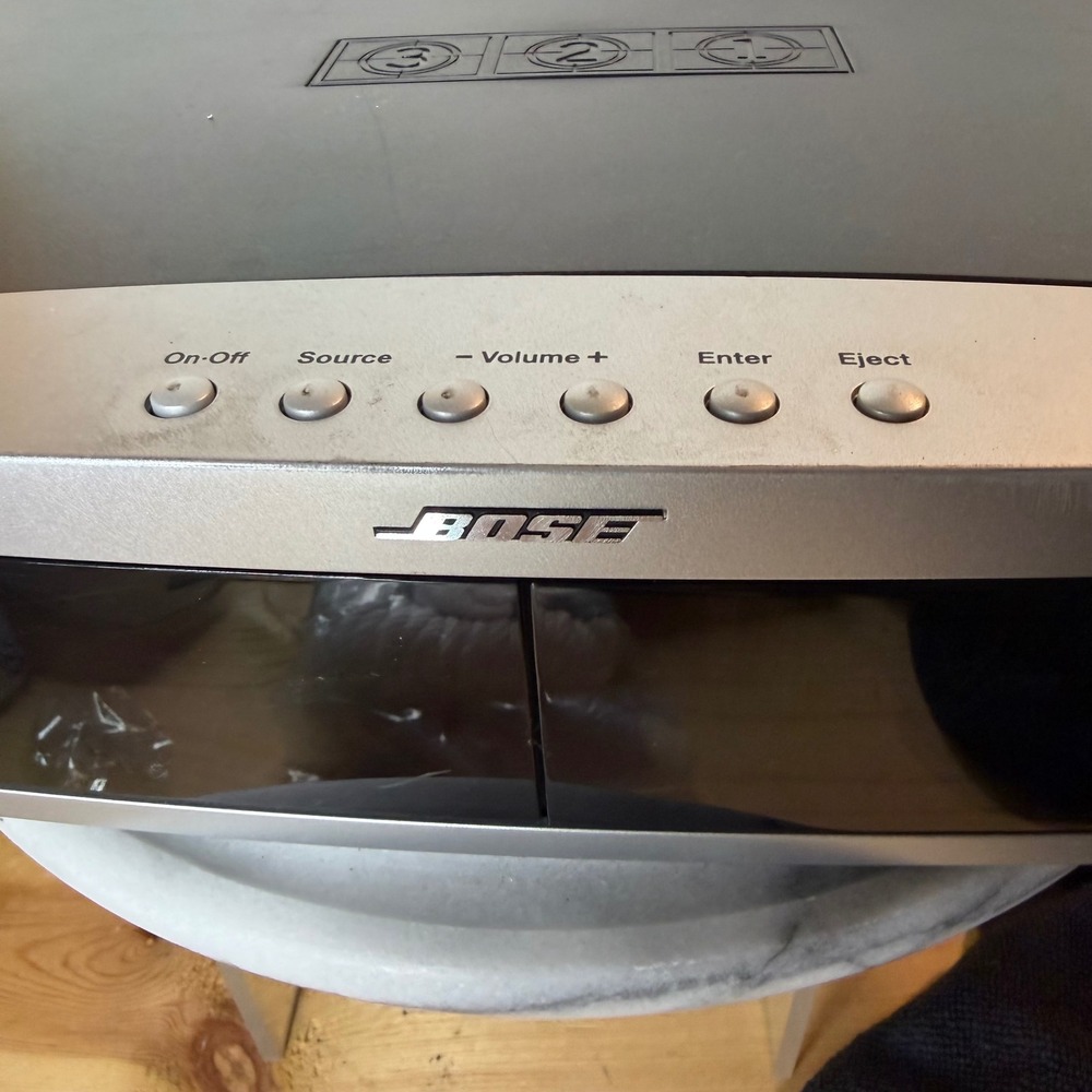 Bose‎ Lifestyle AV3-2-1 II Media Center DVD CD Player Receiver HDMI Silver Black